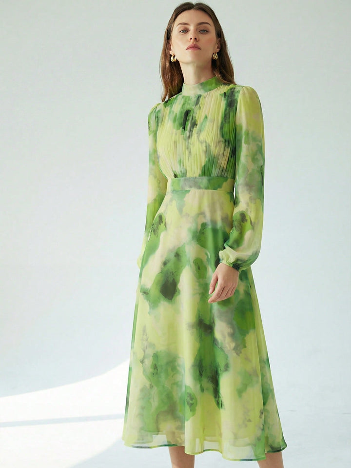 Rochie midi SHEIN, mix culori