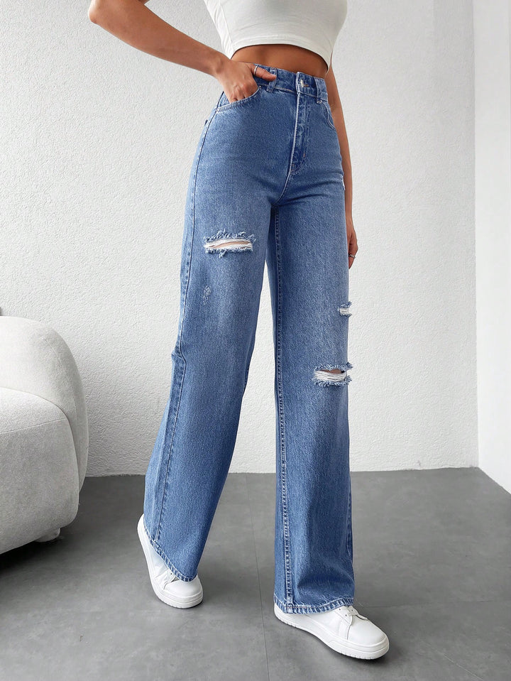 Jeans SHEIN, albastru
