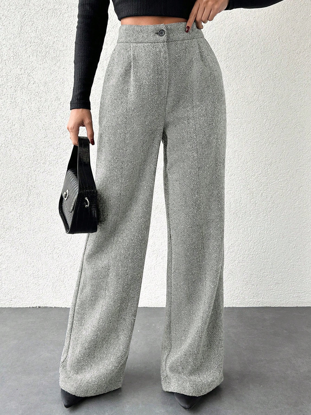Pantaloni SHEIN, gri