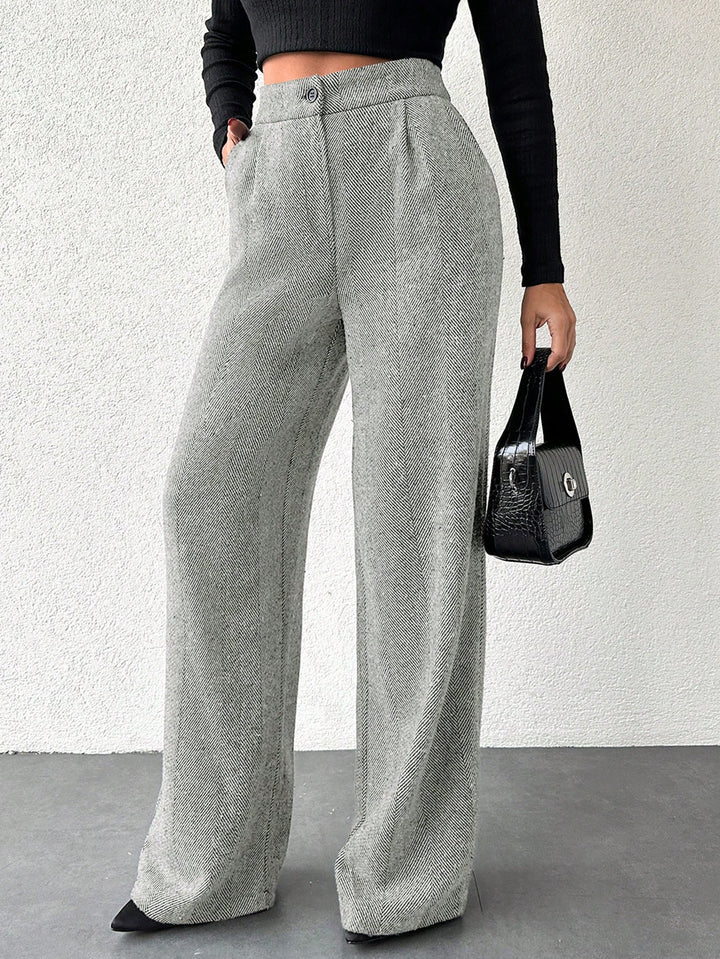 Pantaloni SHEIN, gri