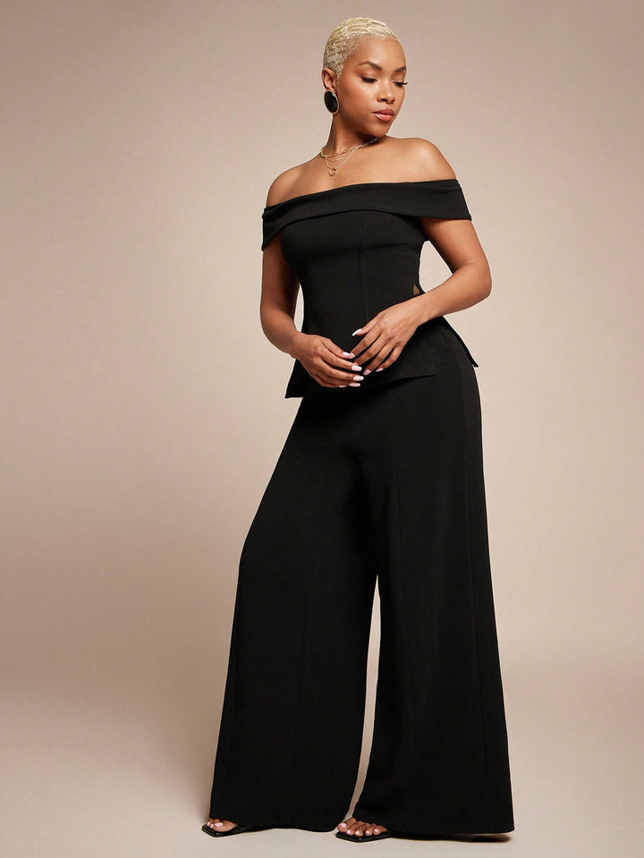 Pantaloni SHEIN, negru