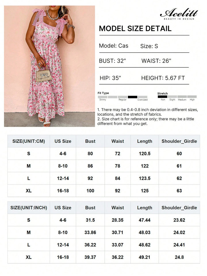 Rochie maxi SHEIN, mix culori