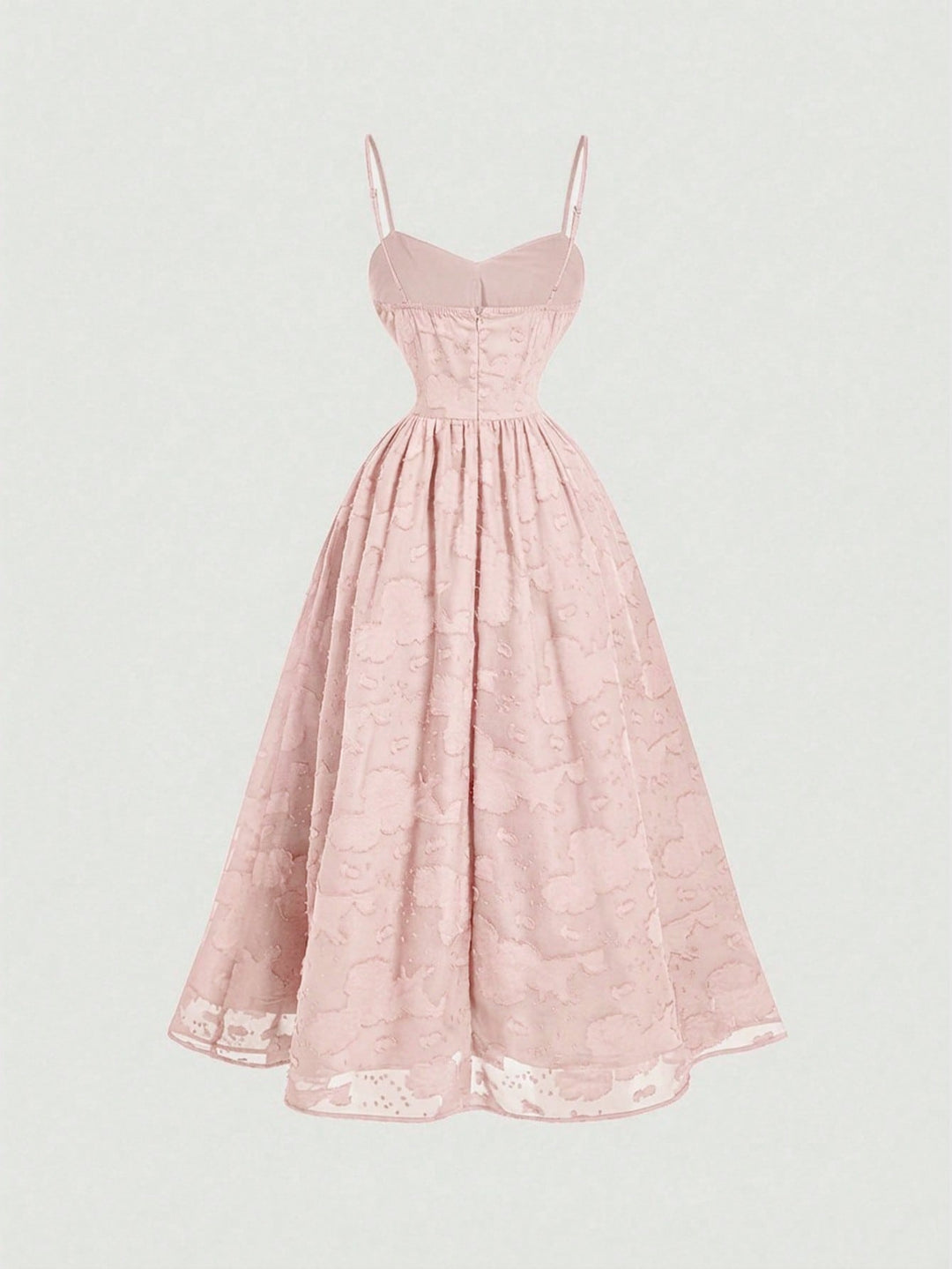 Rochie midi SHEIN, roz