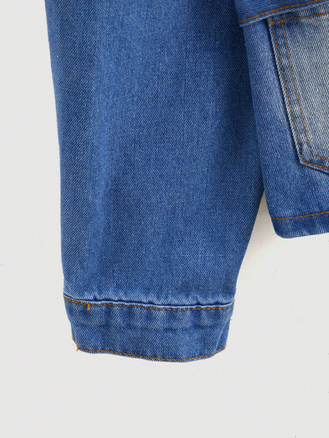 Jachetă din denim SHEIN, albastru