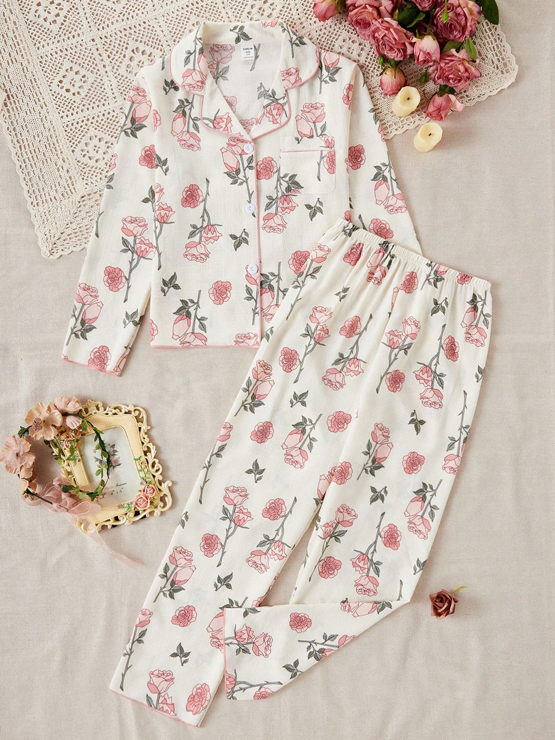 Pijama SHEIN, bej