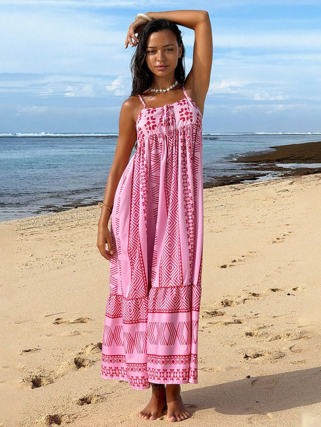 Rochie maxi SHEIN, mix culori