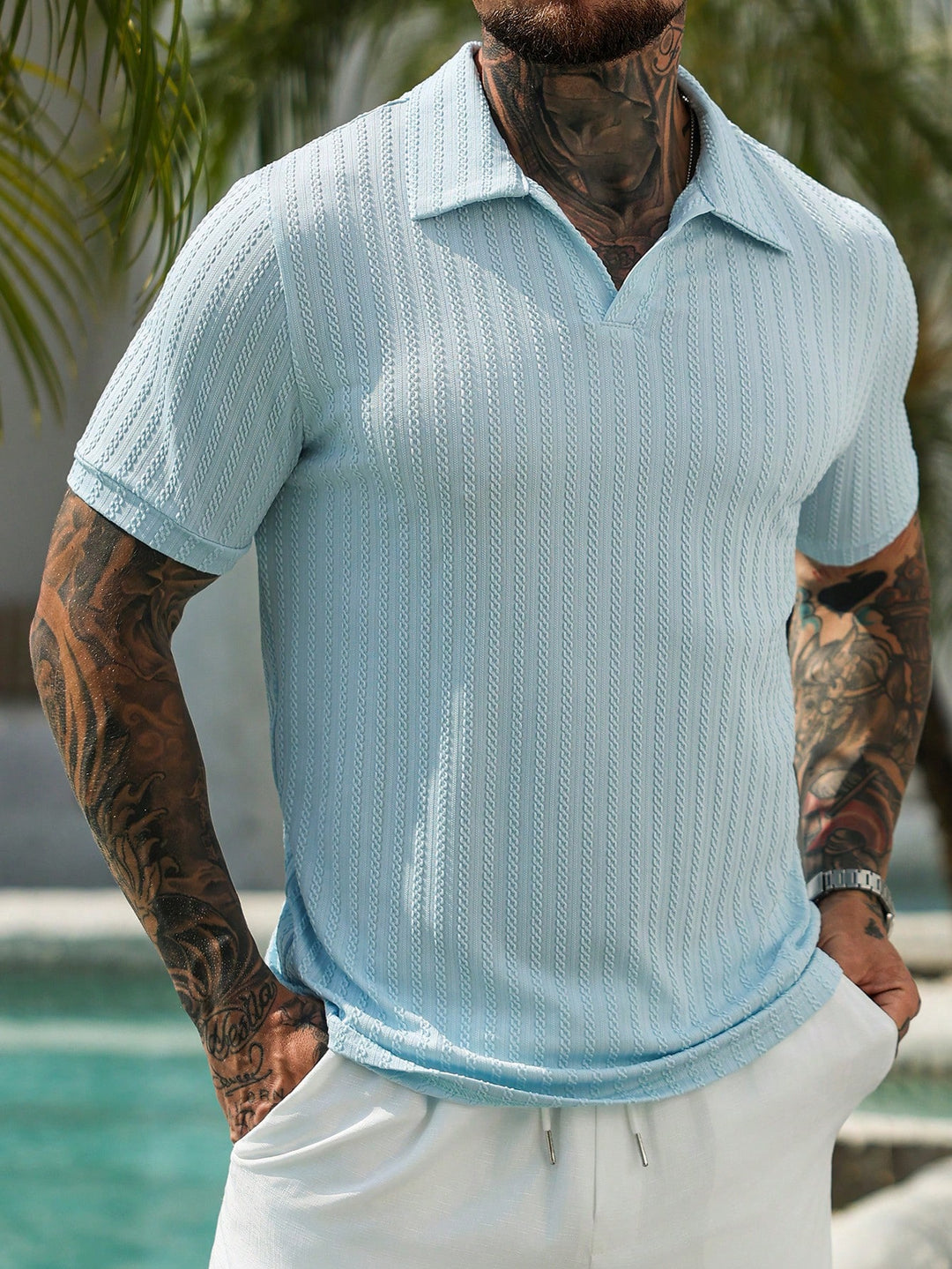 Tricou SHEIN, albastru