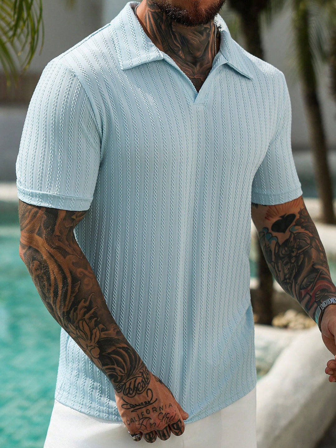 Tricou SHEIN, albastru