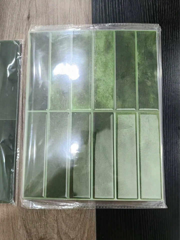 Set autocolante SHEIN, verde
