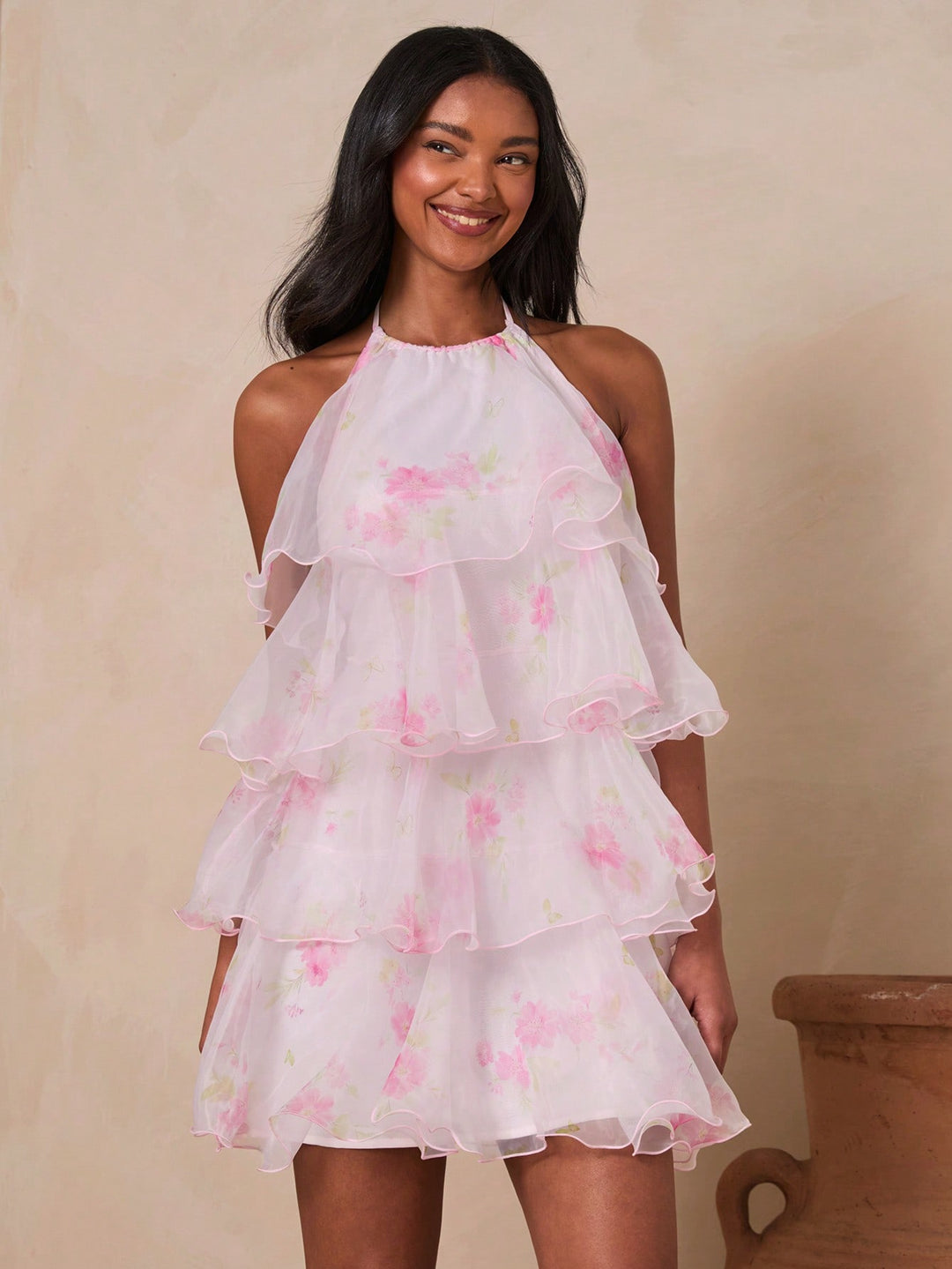 Rochie mini SHEIN, roz