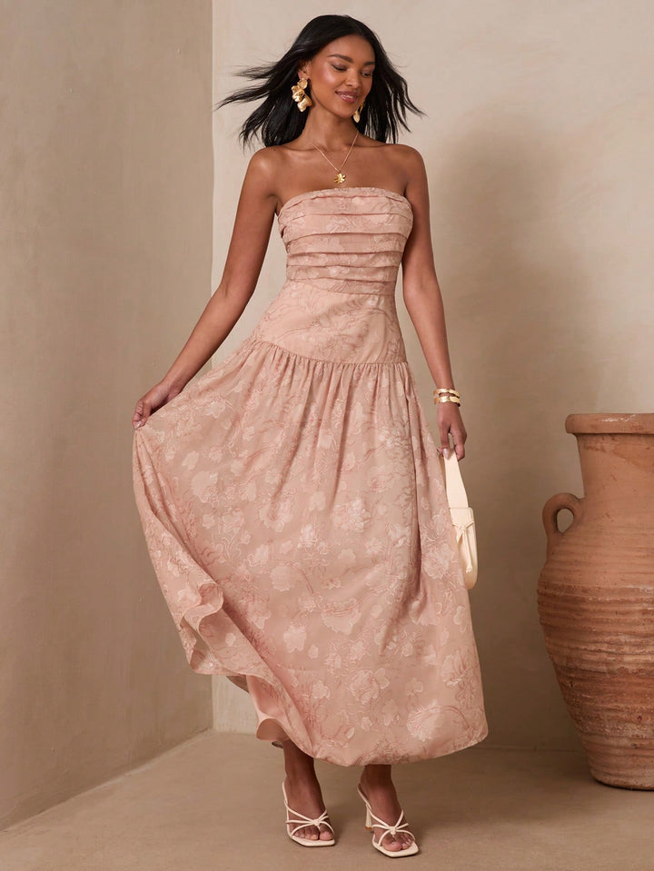Rochie maxi SHEIN, roz