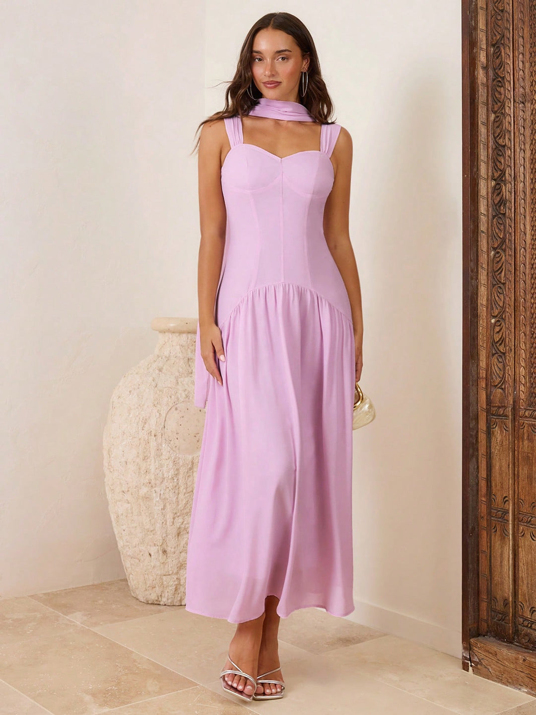 Rochie maxi SHEIN, mov