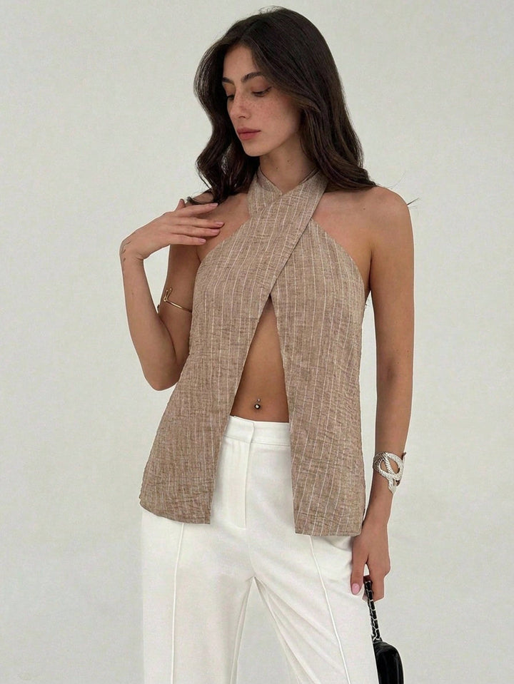 Top SHEIN, bej
