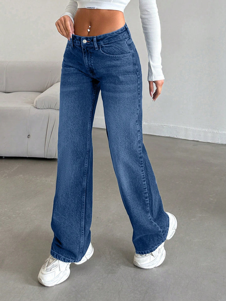 Jeans SHEIN, albastru