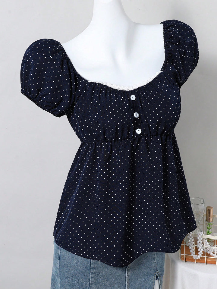 Top SHEIN, albastru