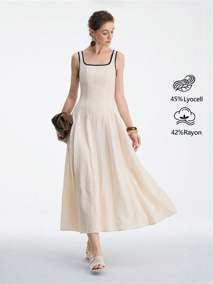 Rochie maxi SHEIN, portocaliu