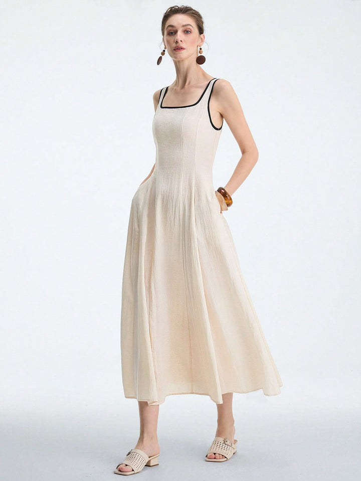 Rochie maxi SHEIN, portocaliu