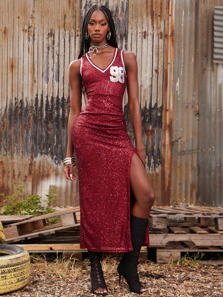 Rochie maxi SHEIN, mix culori