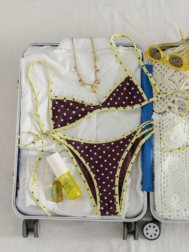 Set bikini SHEIN, maro