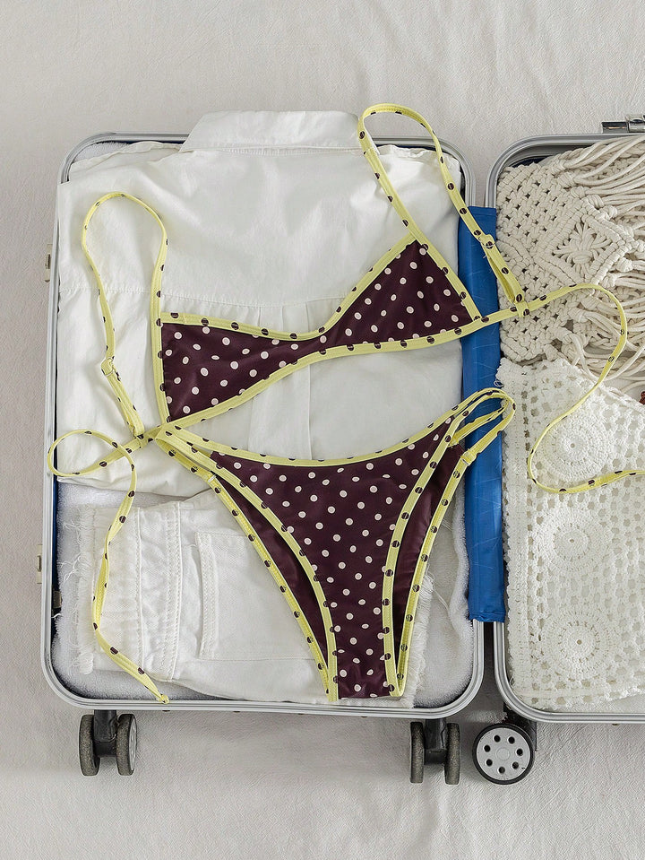 Set bikini SHEIN, maro