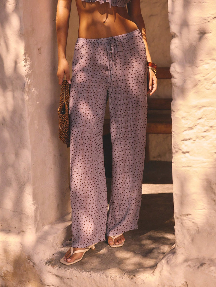 Pantaloni SHEIN, mov