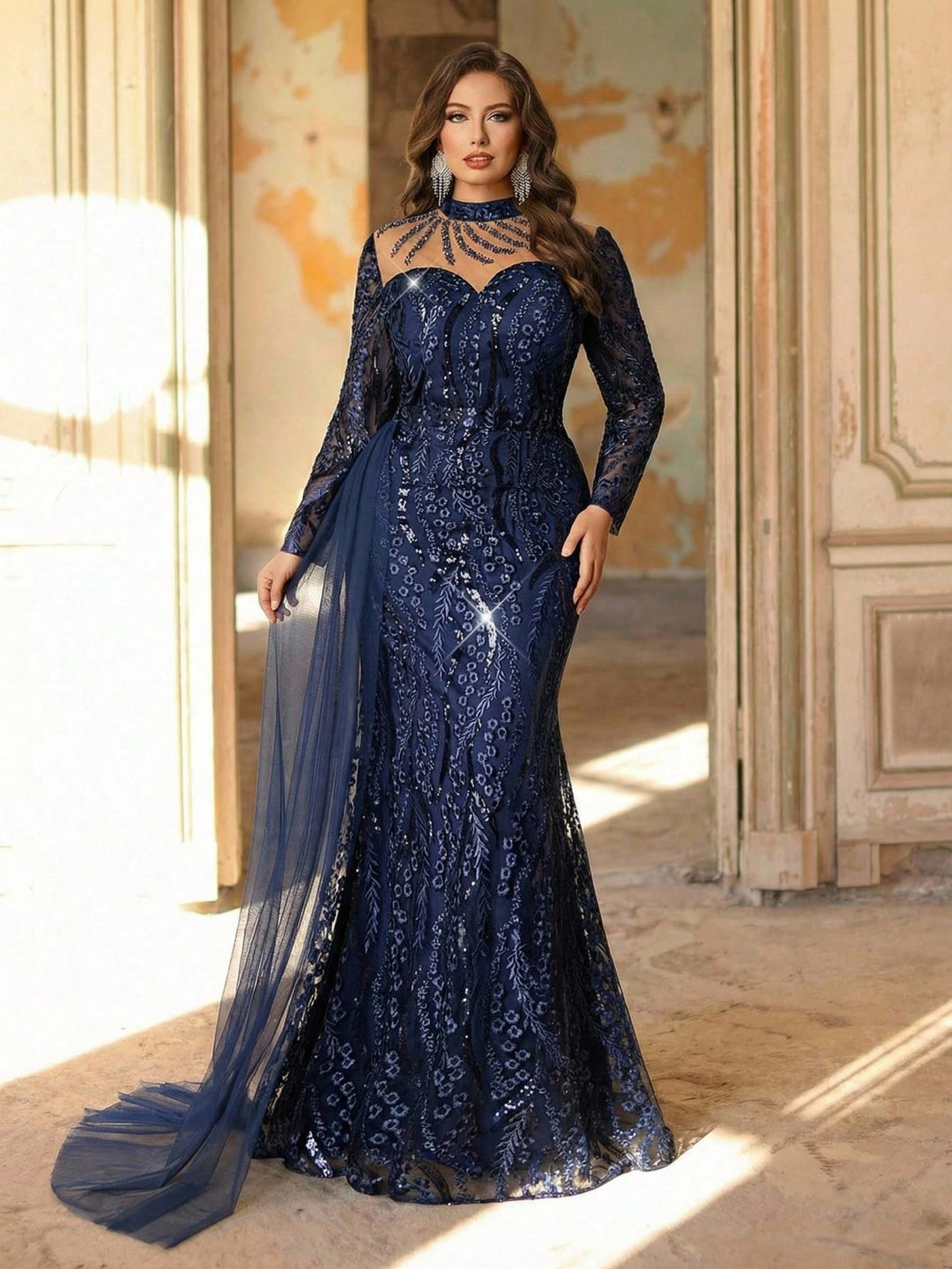Rochie SHEIN, albastru