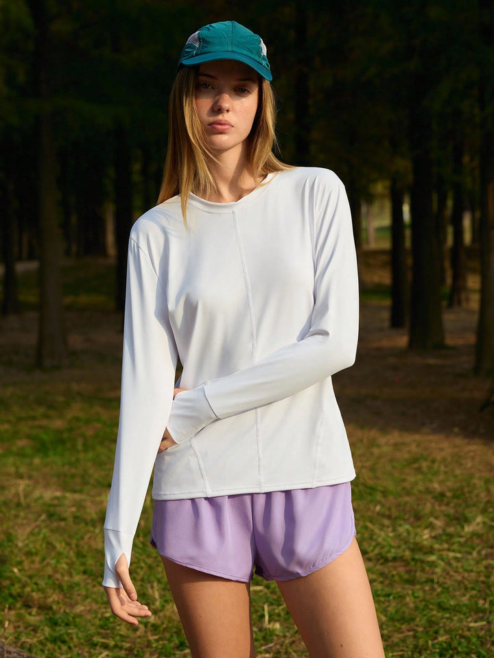 Tricou sportiv SHEIN, alb