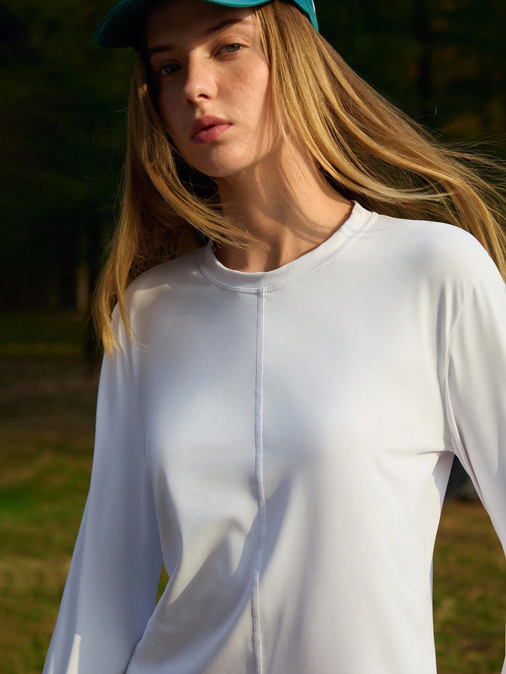 Tricou sportiv SHEIN, alb
