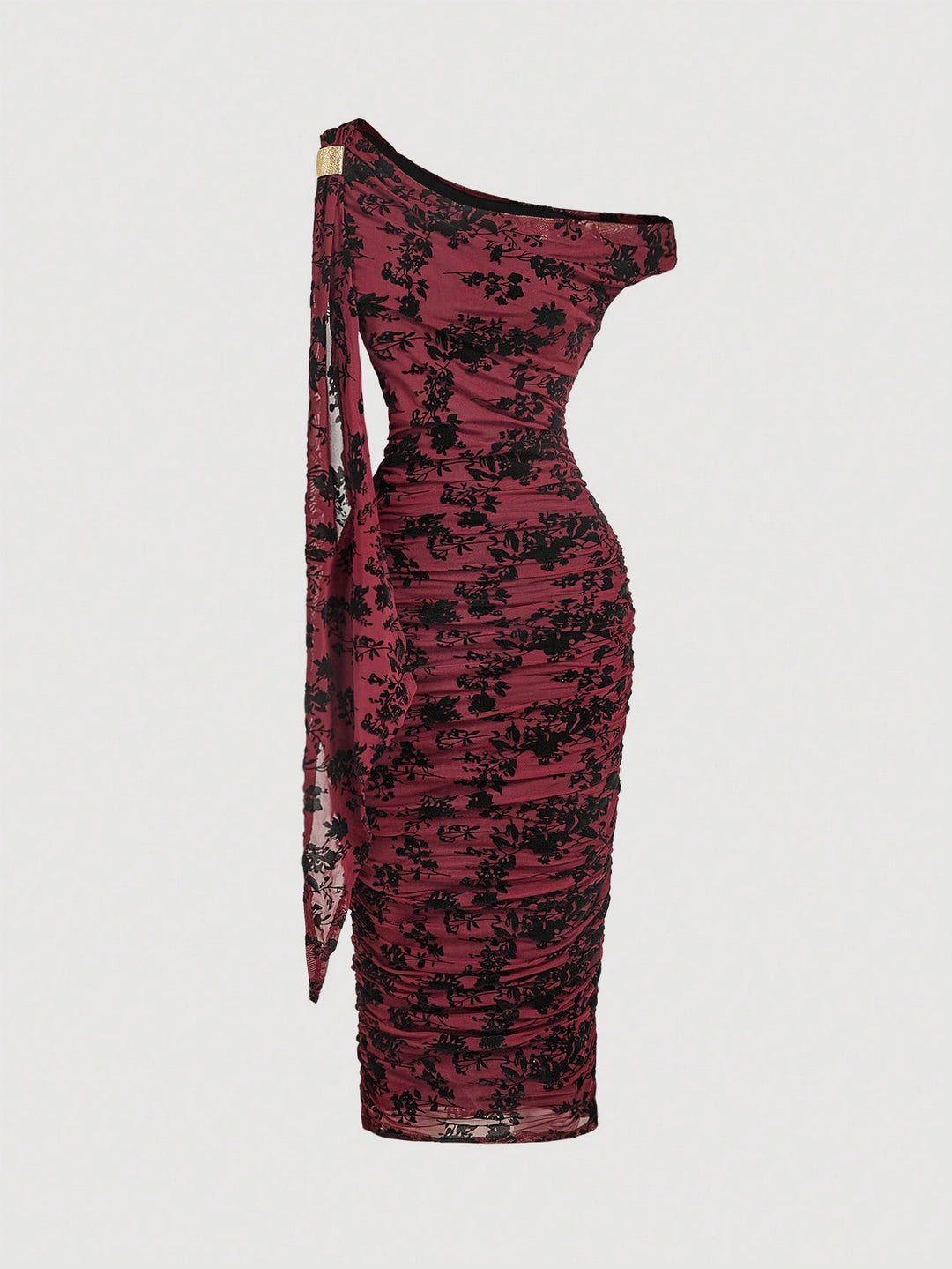 Rochie midi SHEIN, mix culori