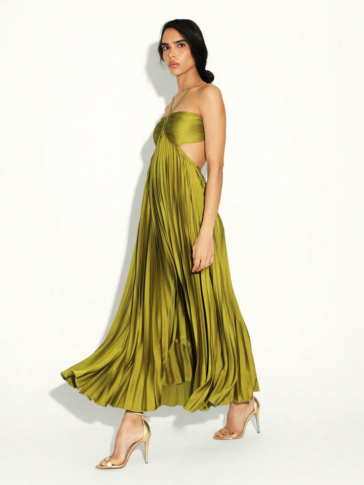 Rochie maxi SHEIN, verde