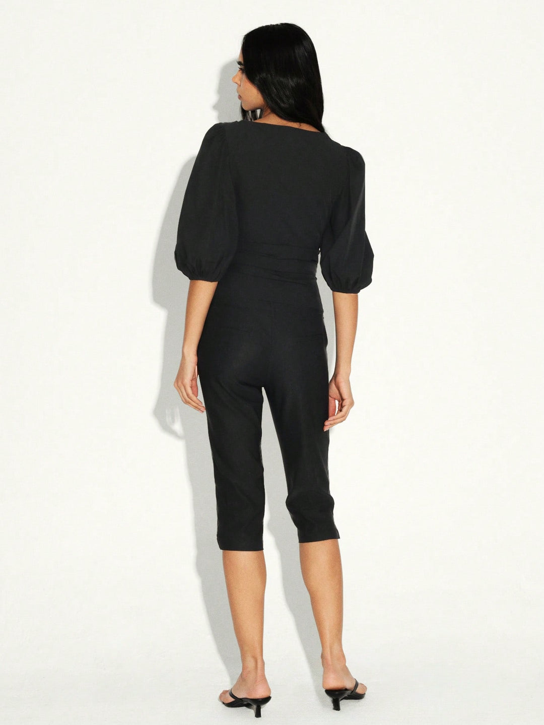 Pantaloni SHEIN, negru