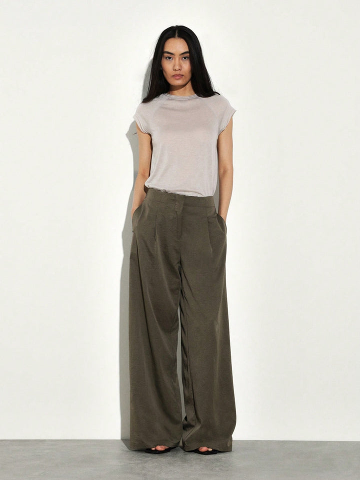 Pantaloni SHEIN, kaki