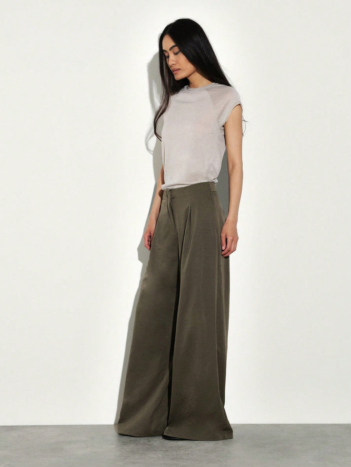 Pantaloni SHEIN, kaki