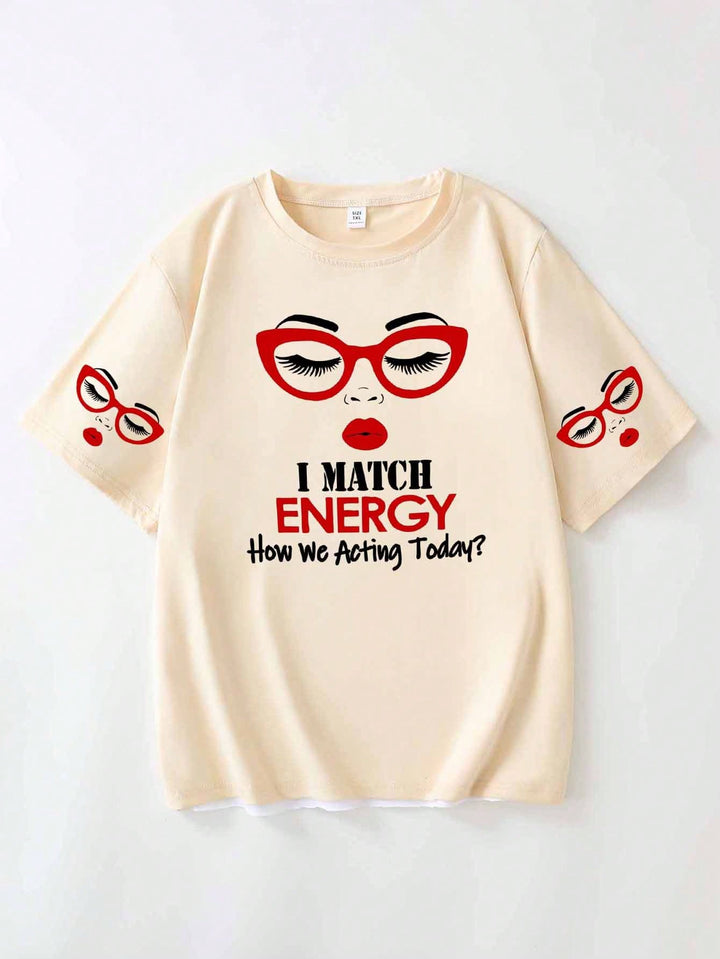 Tricou SHEIN, bej