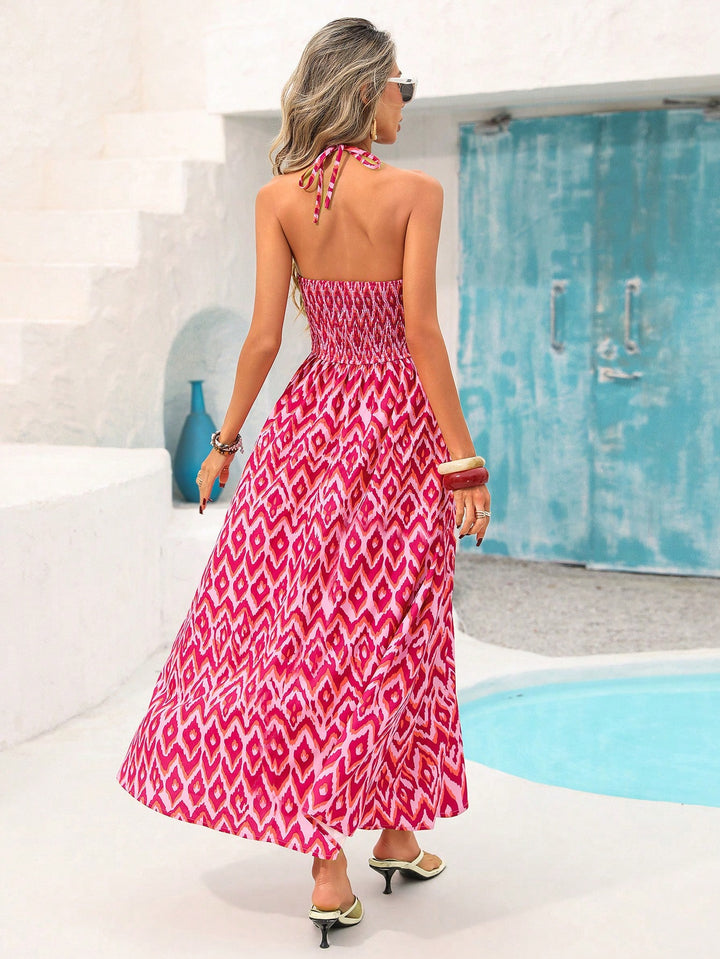 Rochie maxi SHEIN, roz