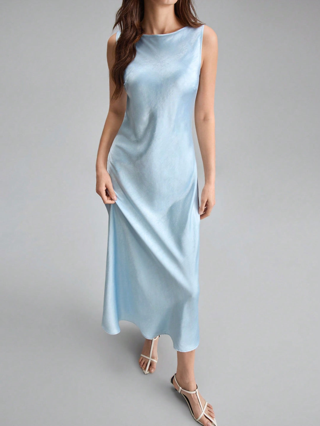Rochie maxi SHEIN, albastru