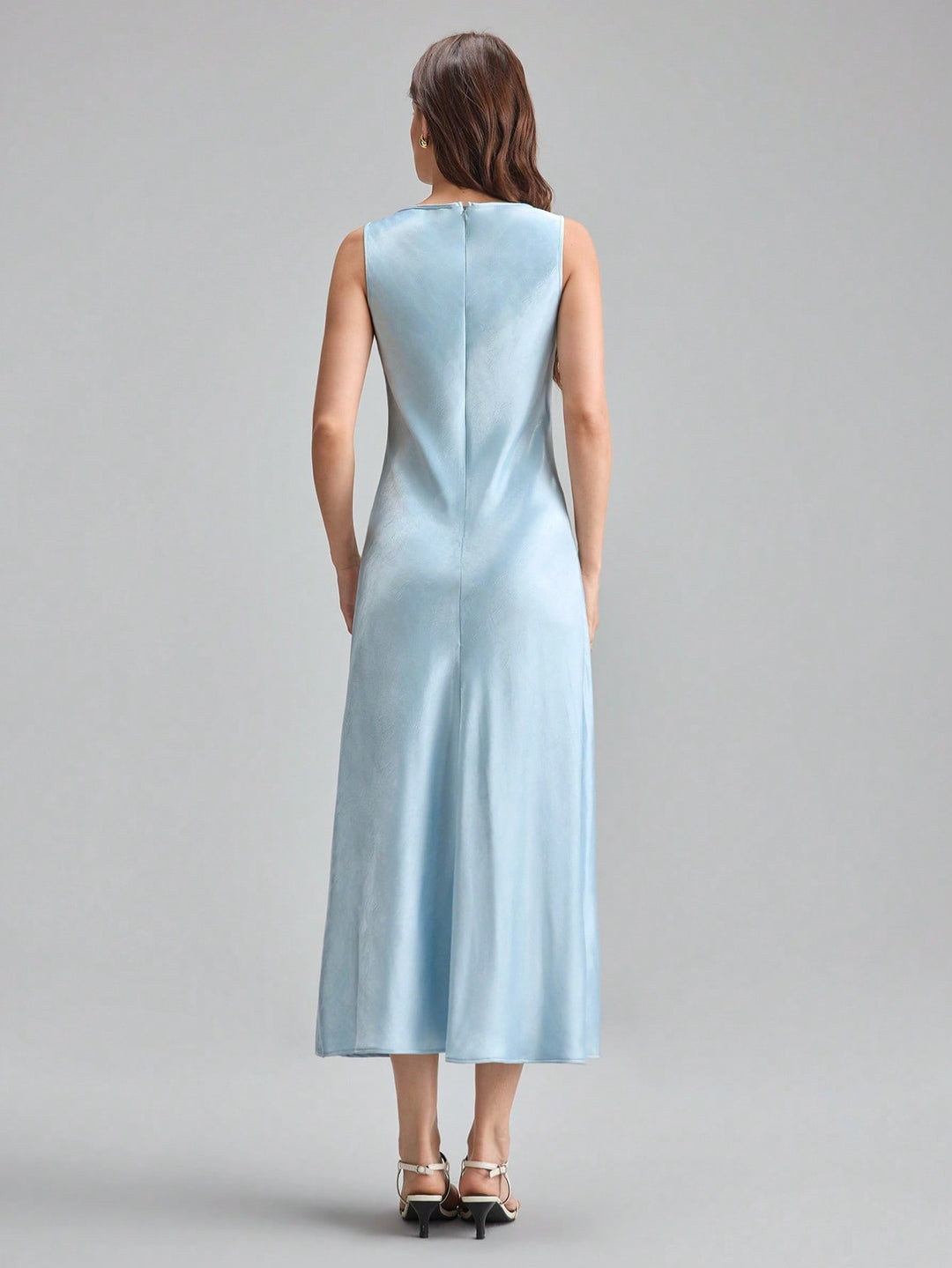 Rochie maxi SHEIN, albastru