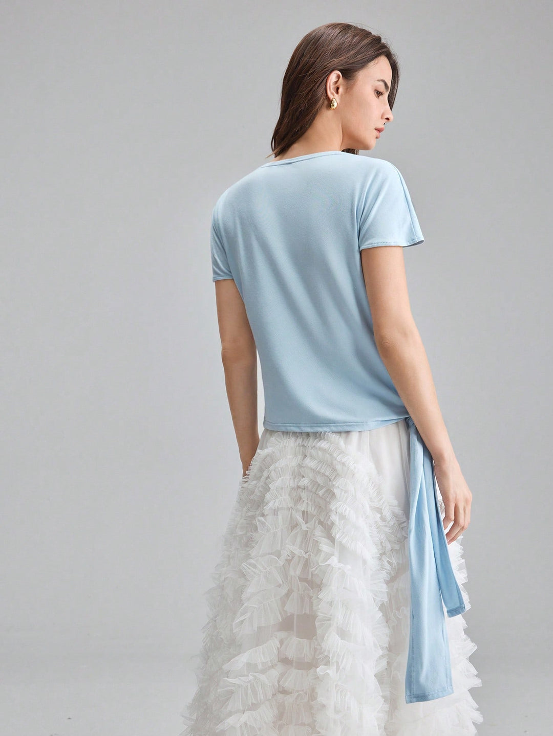 Top SHEIN, verde