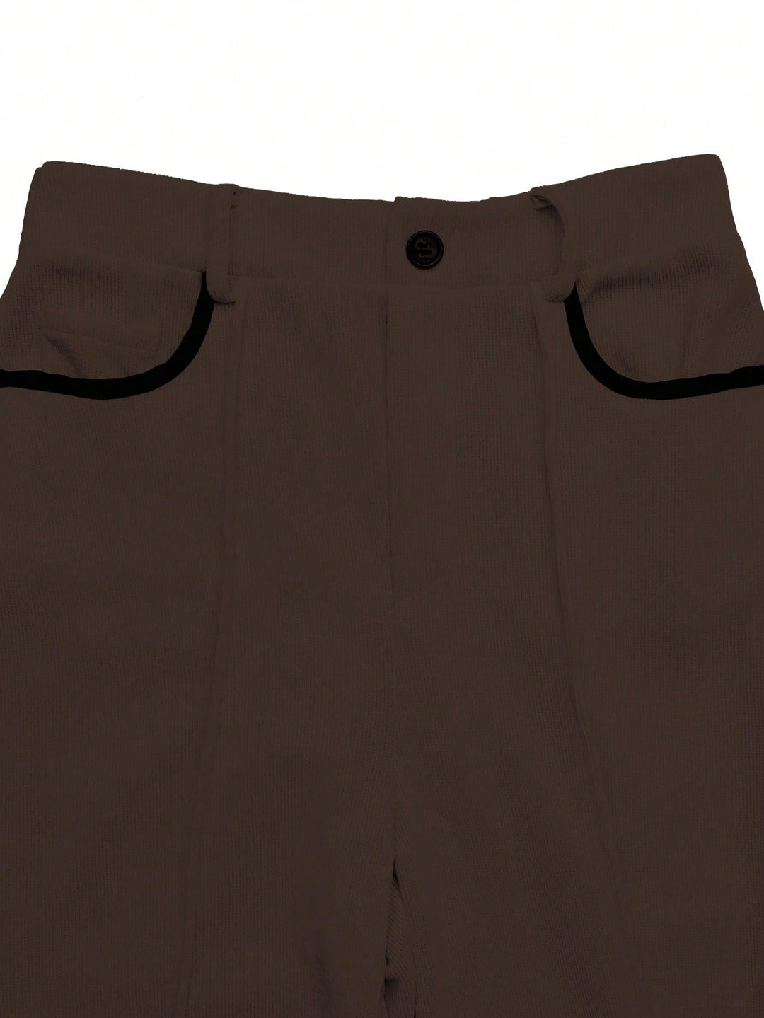 Pantaloni SHEIN, maro