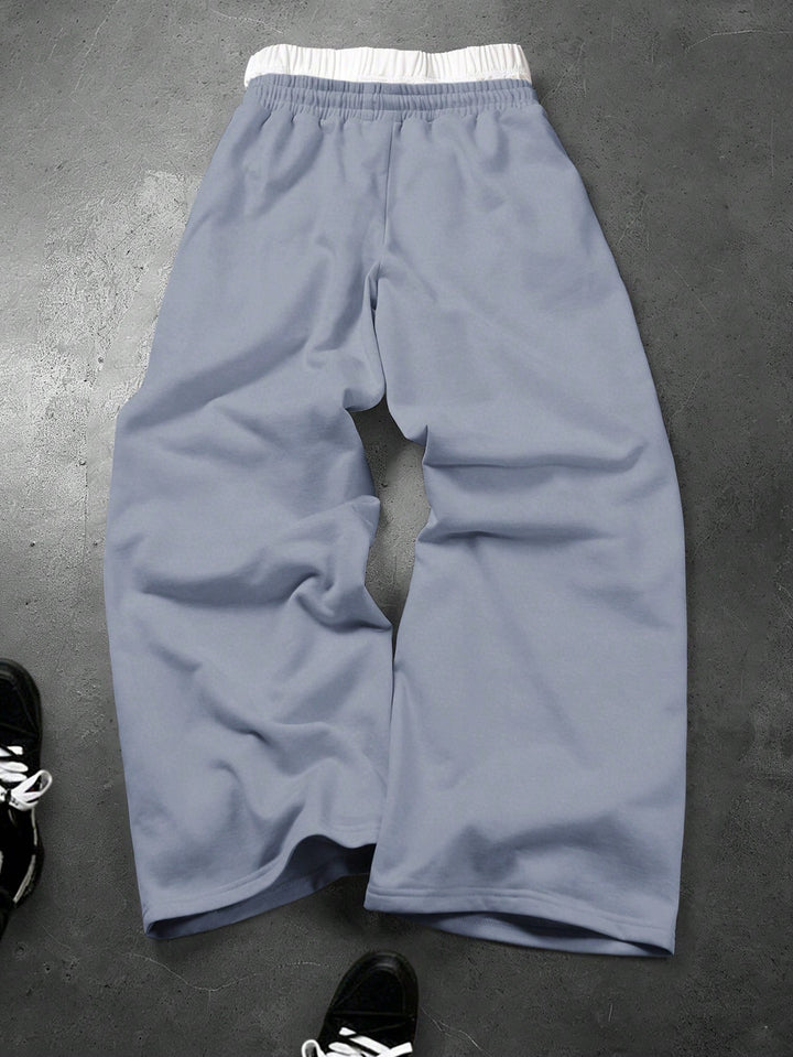 Pantaloni SHEIN, albastru