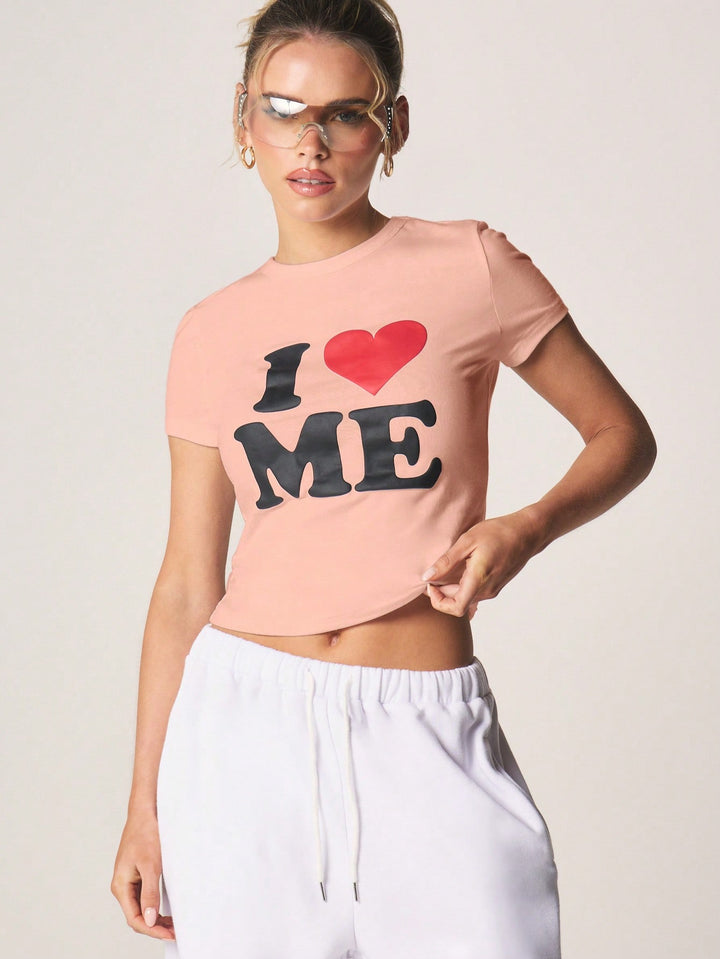 Tricou SHEIN, roz