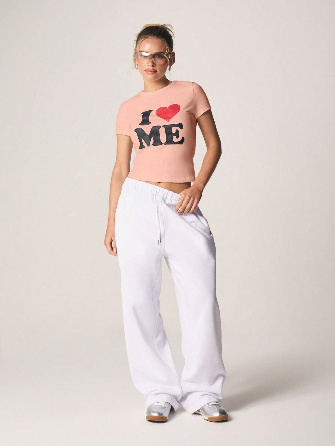 Tricou SHEIN, roz