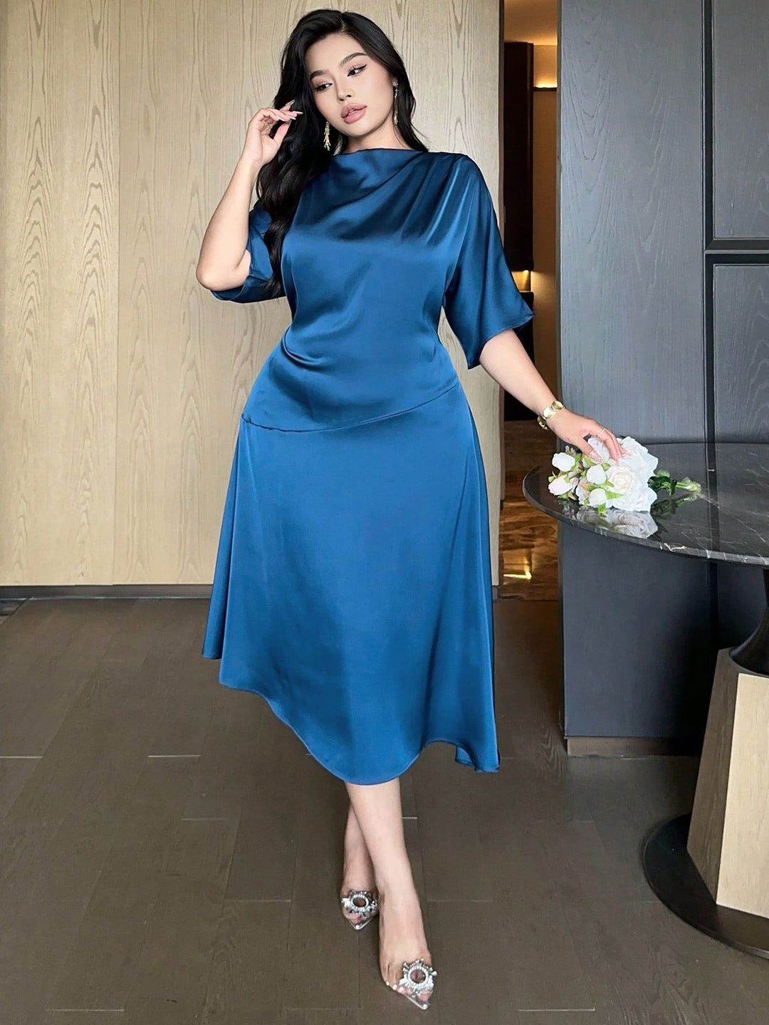 Rochie SHEIN, albastru