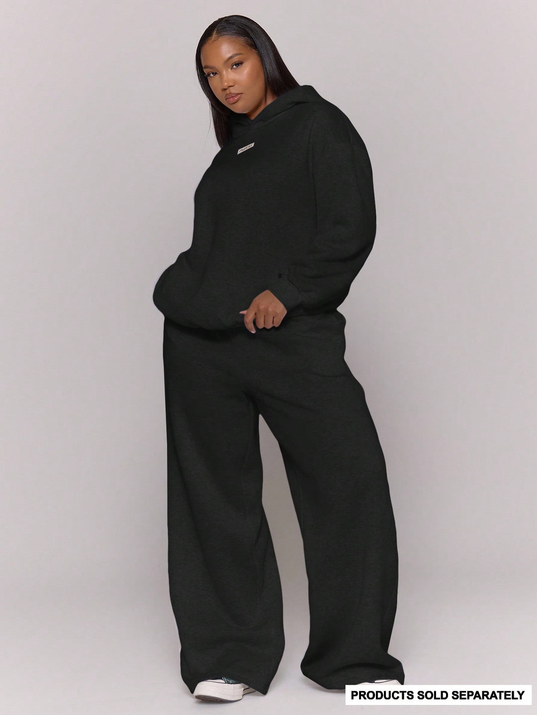 Pantaloni SHEIN, negru