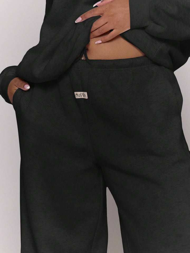 Pantaloni SHEIN, negru