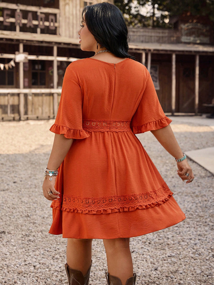 Rochie SHEIN, portocaliu