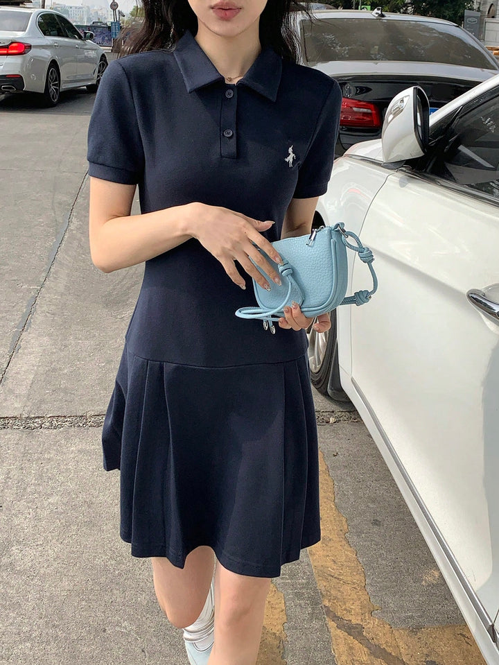 Rochie scurtă SHEIN, albastru