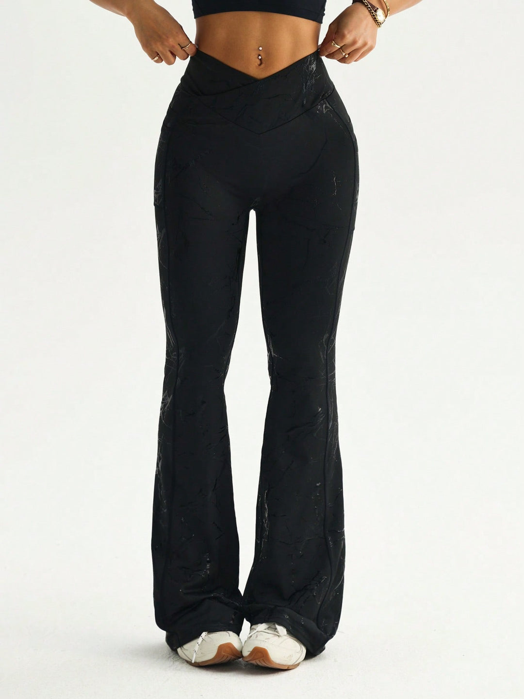 Pantaloni SHEIN, negru