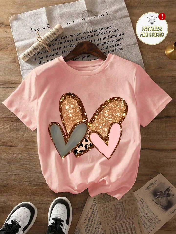 Tricou SHEIN, roz