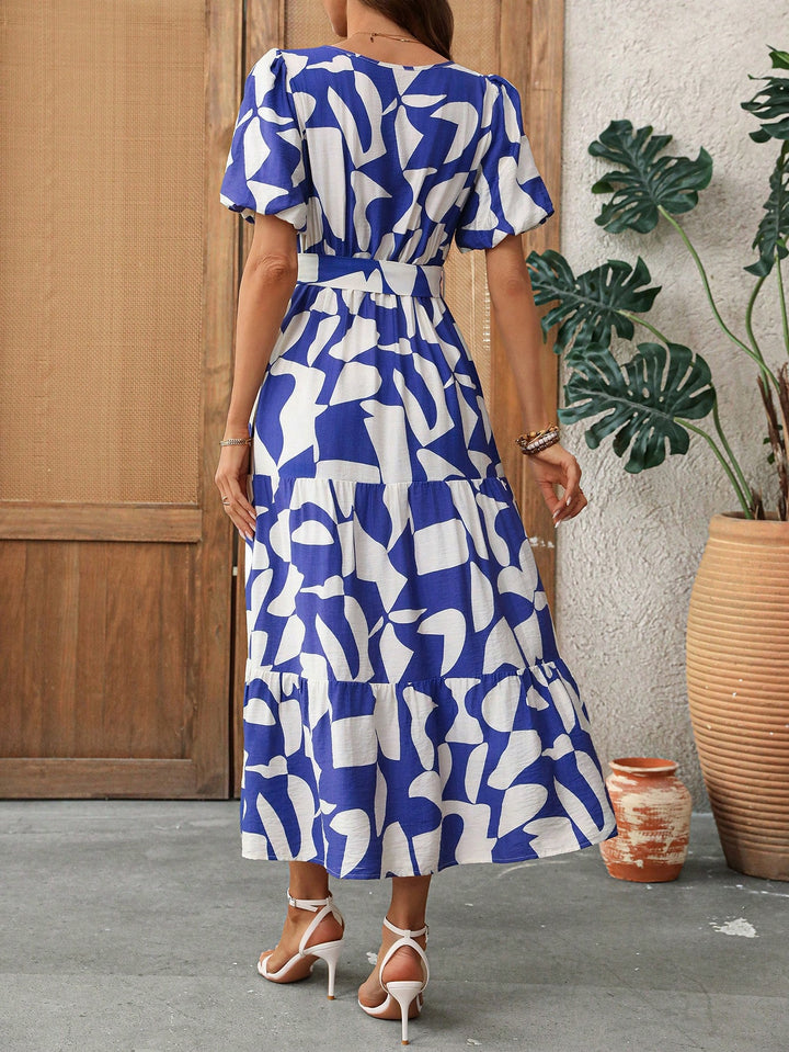 Rochie maxi SHEIN, mix culori